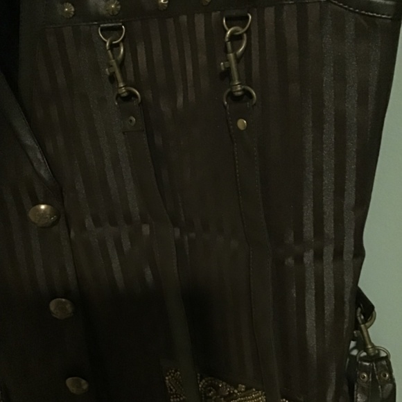 Men’s Steampunk Embroidered Vest - Picture 3 of 4